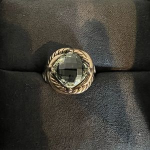 David Yurman 11mm Prasolite Infinity Ring